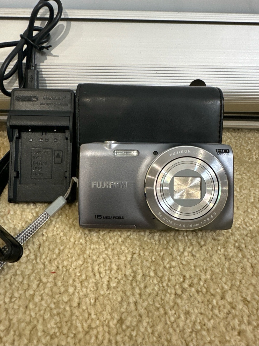 Fujifilm Compact Digital Camera in Silver and Black